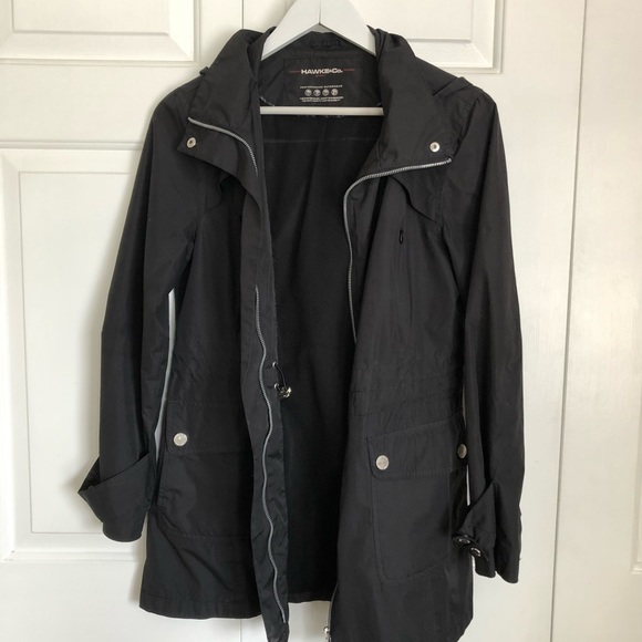 Black rain jacket - Picture 3 of 5